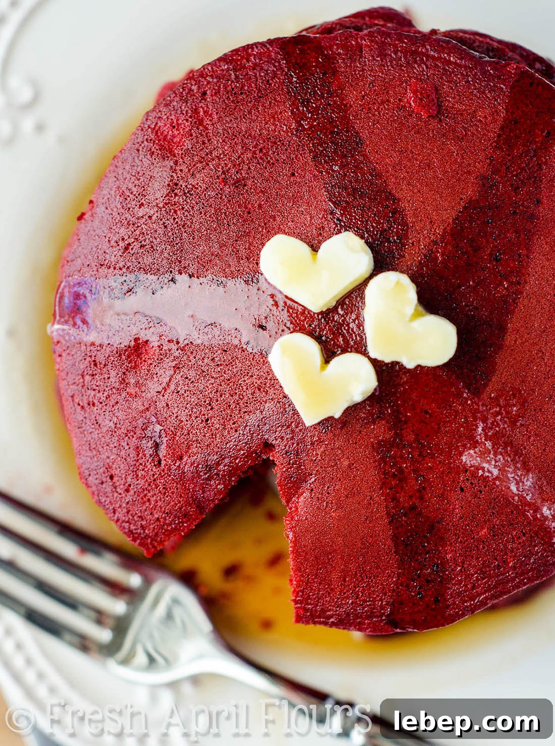 30+ Irresistible Red Velvet Recipes for Cakes, Cookies & More 4 Red Velvet Pancakes: Light and fluffy pancakes made easily with red velvet cake mix. Ready in no time so you can enjoy Valentine's Day breakfast with your sweetie!