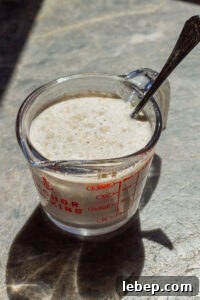 yeast before blooming