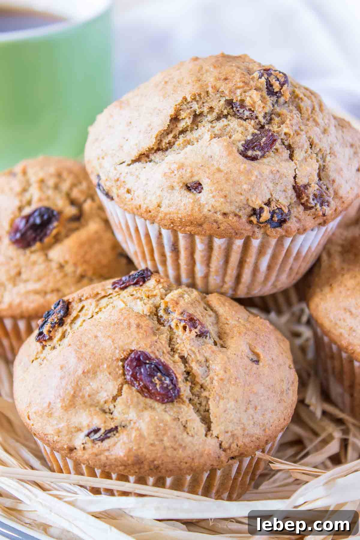 Irish Soda Bread Muffins: Classic St. Patrick’s Day Recipe 4 Irish Soda Bread Muffins placed on a table