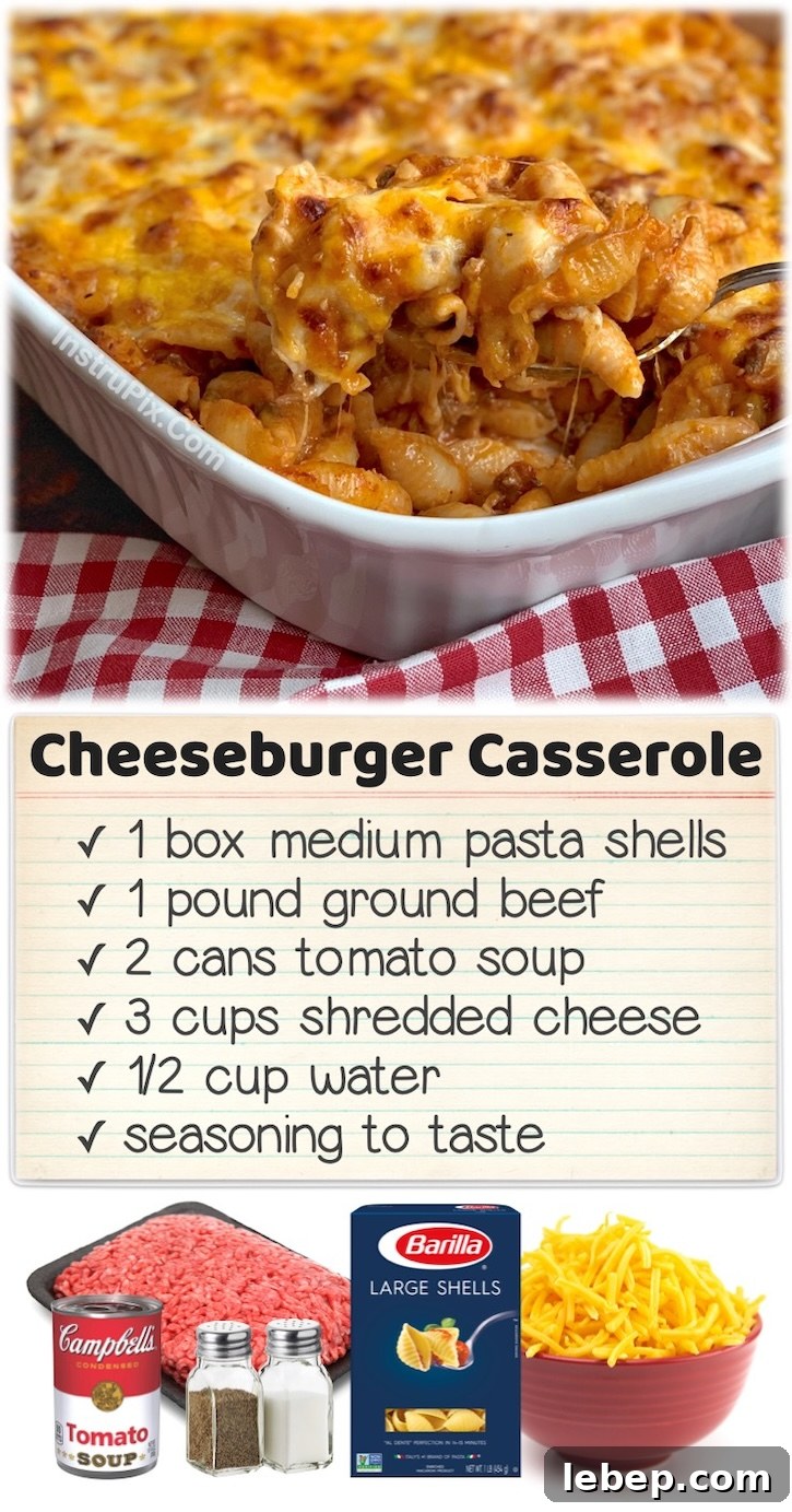 36 Family Dinner Ideas Kids and Picky Eaters Will Love 16 Cheeseburger Pasta Casserole | This popular dinner recipe is not only quick and easy to make with just a few ingredients, it's the best weeknight meal for kids. It's just as good leftover and freezable, so we usually get several meals out of it. Add it to your weekly dinner rotation!