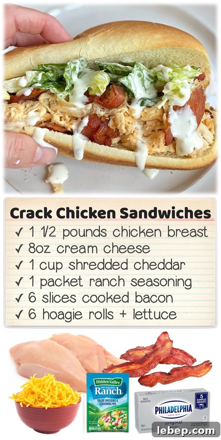 36 Family Dinner Ideas Kids and Picky Eaters Will Love 34 Creamy Ranch Chicken Sandwiches | This slow cooker meal is a hit for just about any occasion, whether you're looking for easy dinner recipes, potluck food, football party food, you name it! My family of picky eaters completely devours this creamy shredded chicken.