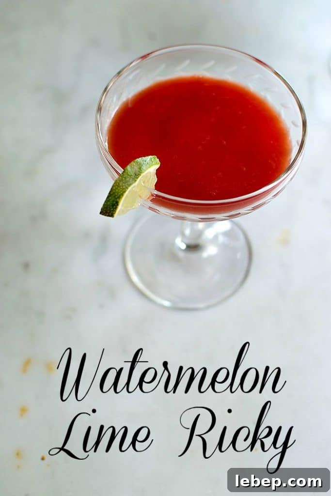 Summer Watermelon Ricky with Fresh Homemade Watermelon Juice 7 Summer Watermelon Ricky with Homemade Watermelon Juice