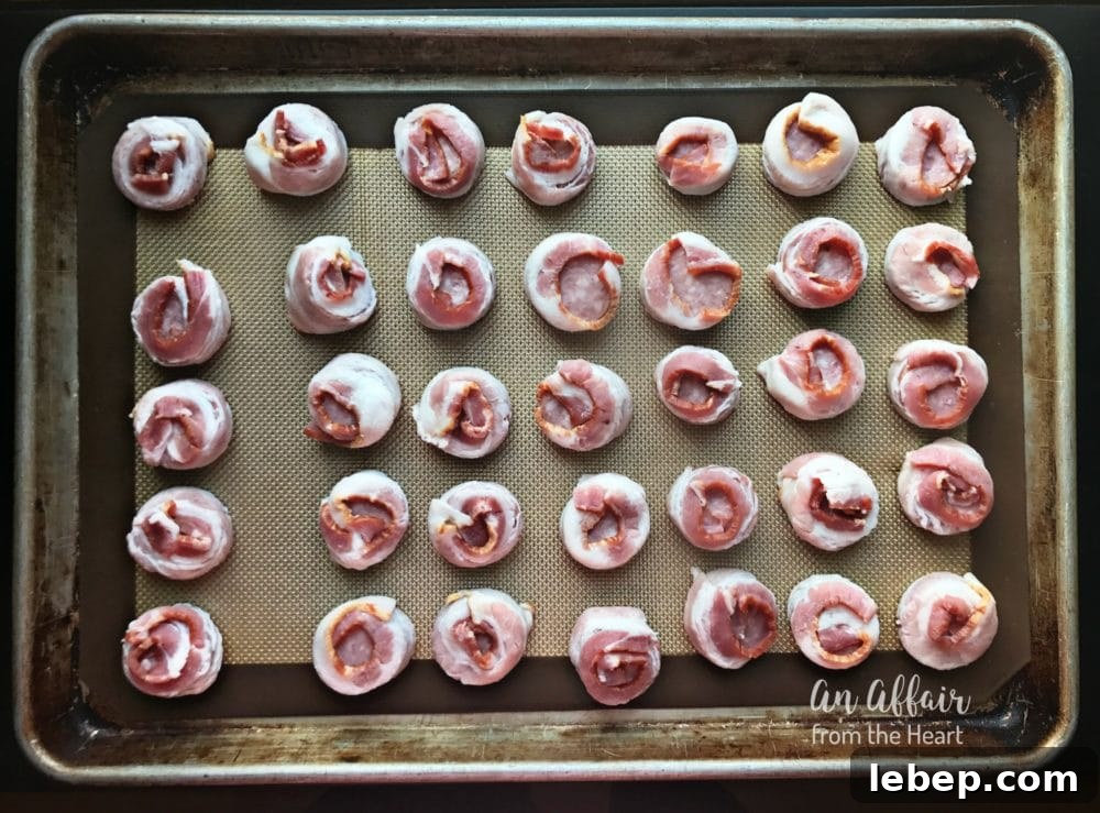 Aloha Bacon-Wrapped Pineapple Sausage Bites 9 Aloha Bacon Wrapped Sausage Bites