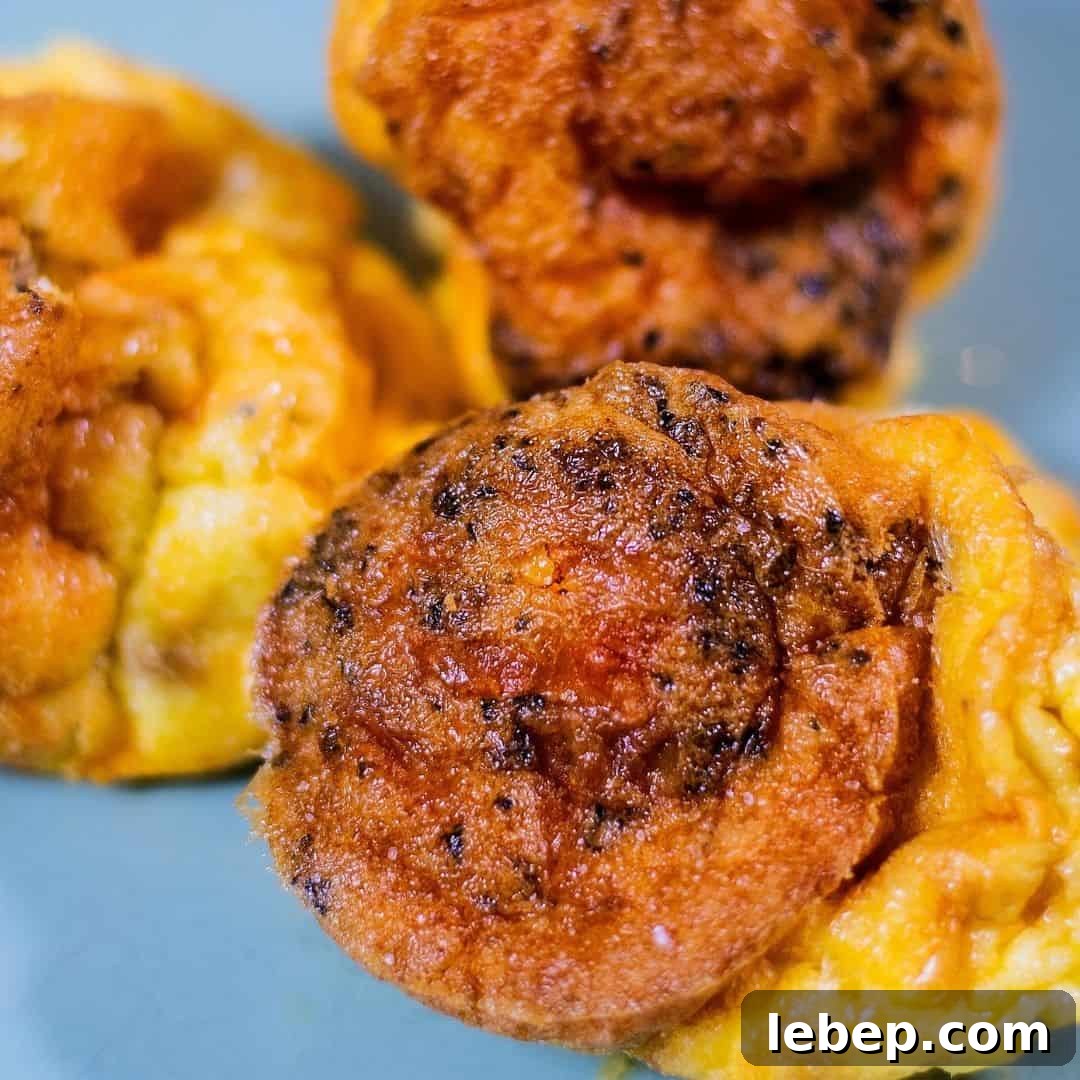 Keto Egg-Fast Ice Cream Recipe: Low-Carb Frozen Treat 7 keto egg fast bites on blue plate