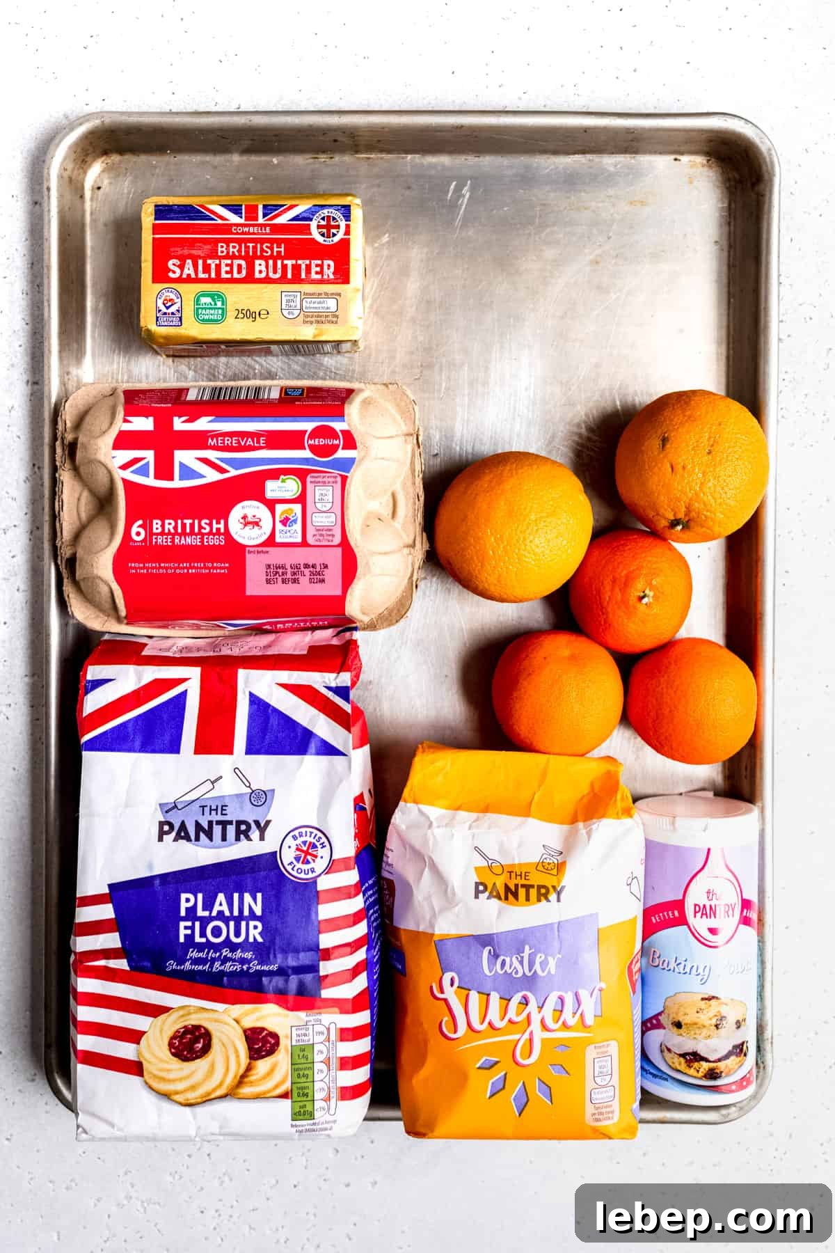 Orange Drizzle Cake Recipe with Zesty Glaze 3 Aldi ingredients for orange drizzle cake