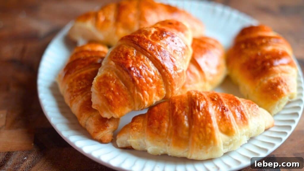 shortcut croissants recipe
