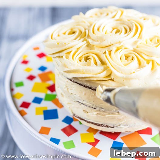 Sugar-Free Vanilla Frosting Recipe That Actually Tastes Amazing 2 The Very Best Sugar-Free Vanilla Frosting | Low-Carb, So Simple
