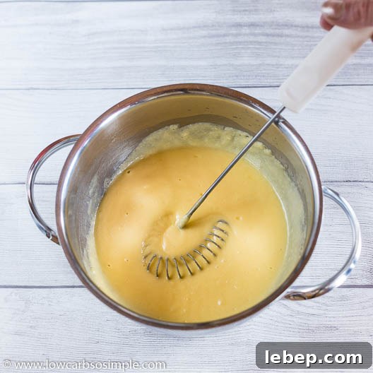 Sugar-Free Vanilla Frosting Recipe That Actually Tastes Amazing 8 Custard at Room Temperature | Low-Carb, So Simple