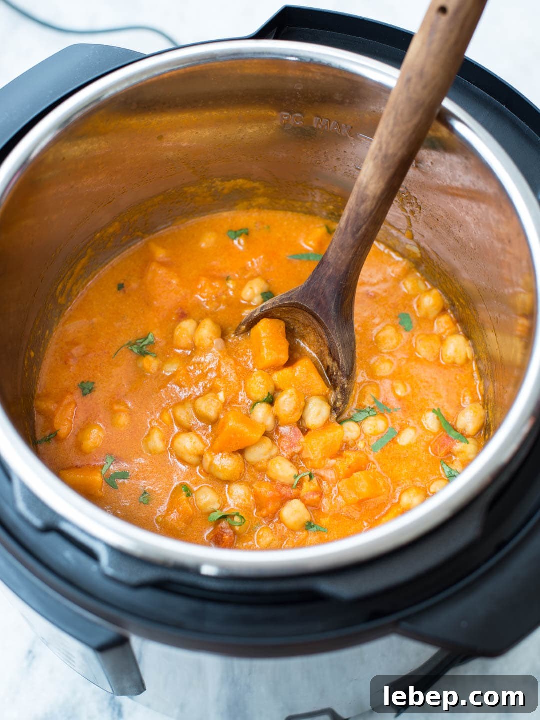 You need only 20 minutes to make this delicious Instant pot Sweet Potato Chickpea Curry. This fragrant and delicious Sweet Potato Curry made in the Instant Pot is Gluten-free and Vegan.
