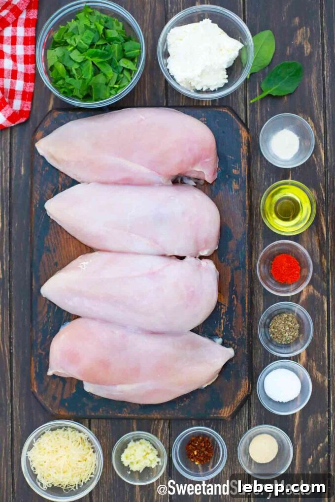 ingredients on a table