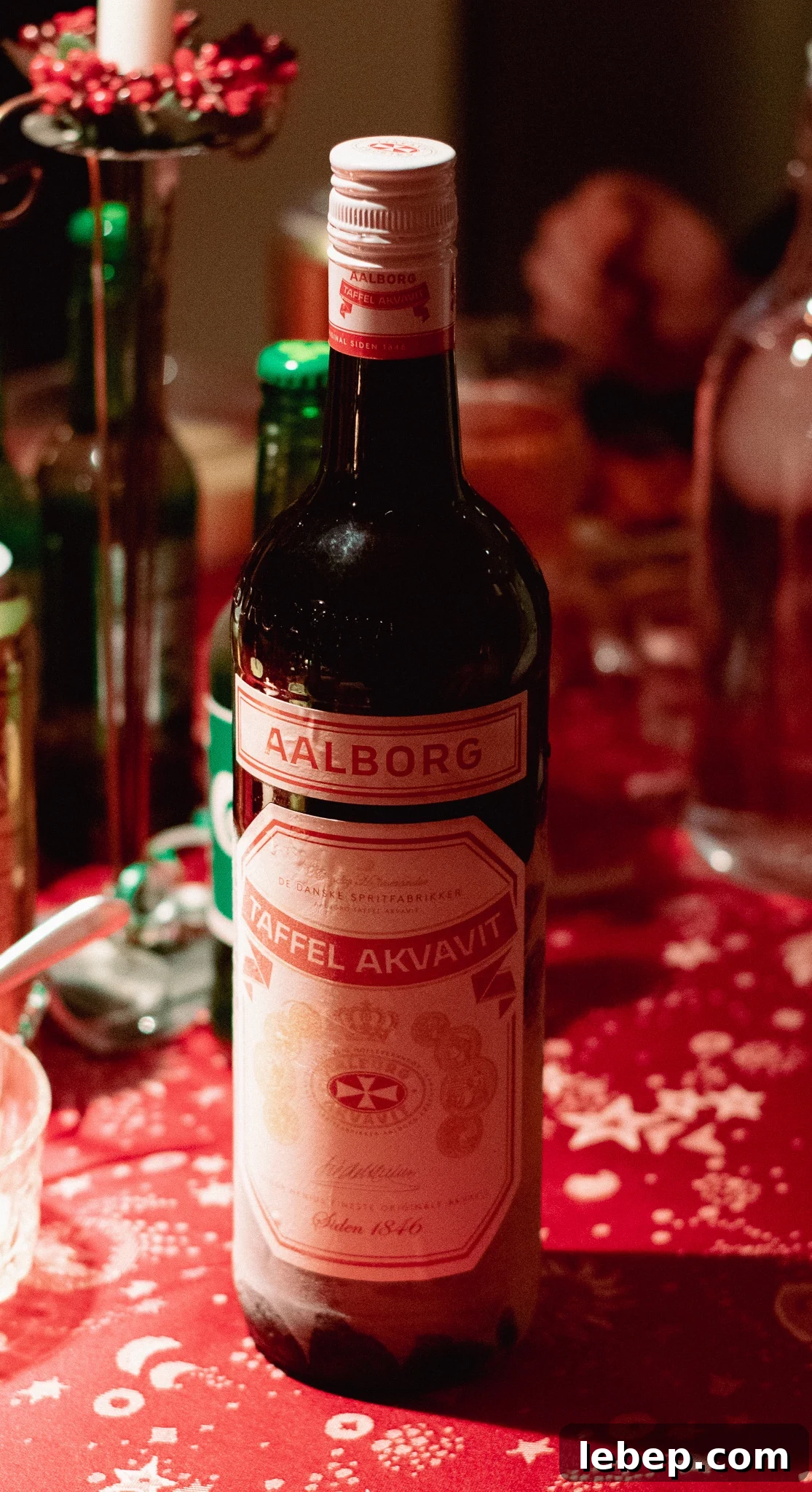 Snaps in a bottle.